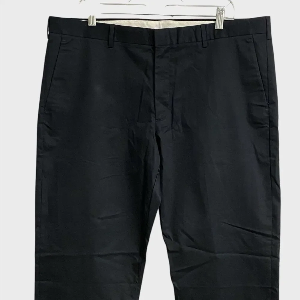 NWT J. Crew Ludlow Men's Slim-fit Pants Size 38x32 3XDRY Dark Navy Chinos Preppy